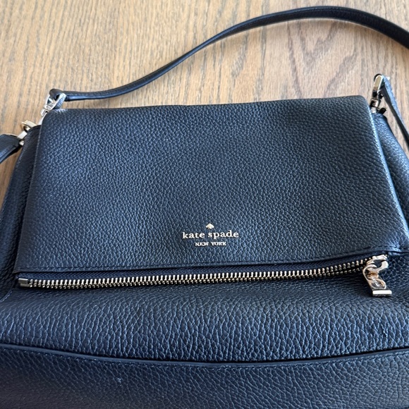 Kate Spade Black Leather Bag Gently used